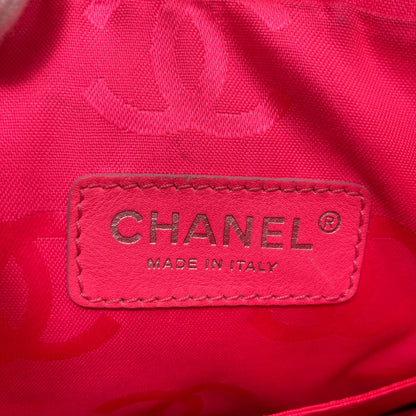 CHANEL CAMBON LINE SilverHardware Shoulder Bag Lambskin Ladies [Used]