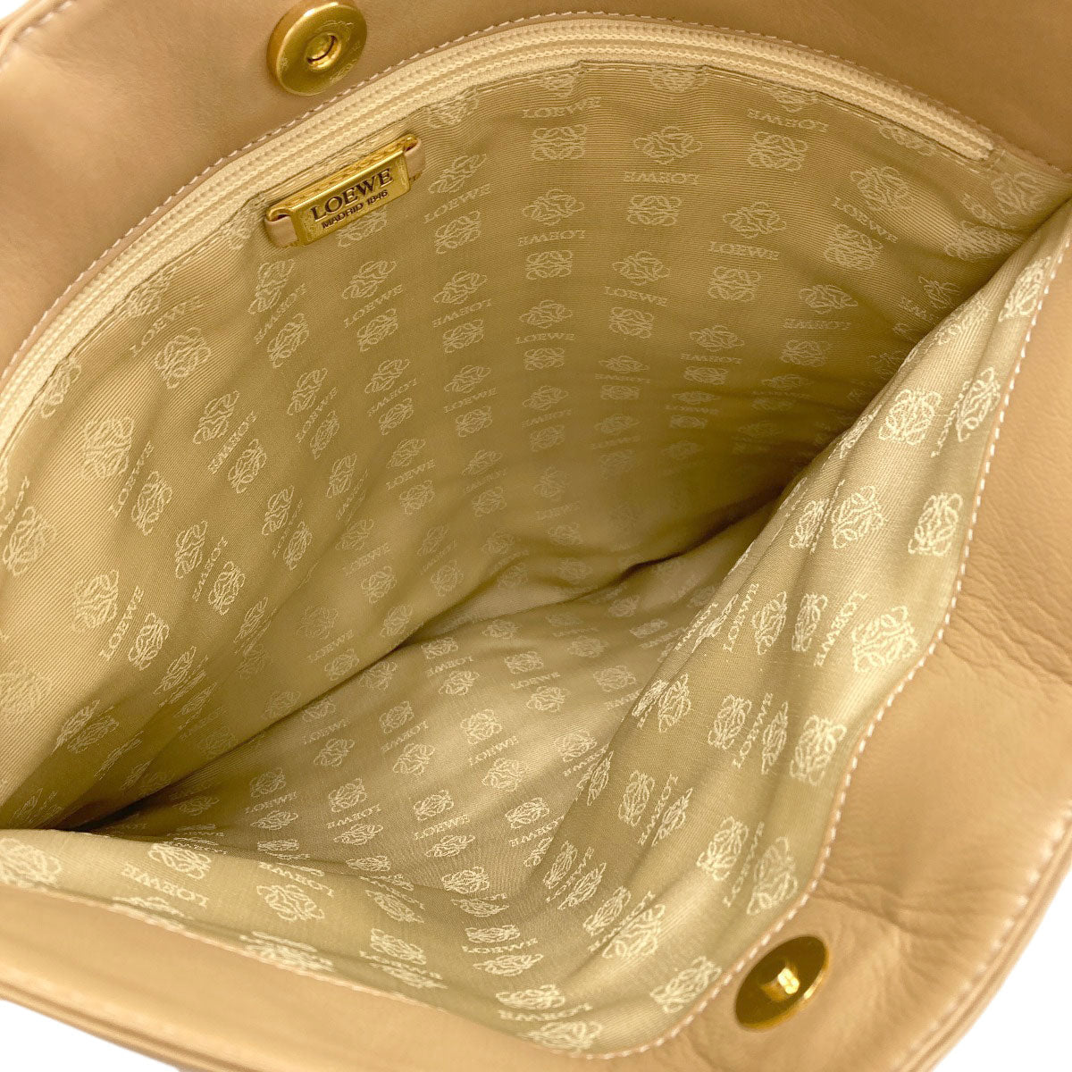 LOEWE anagram Handbag Lambskin Ladies [Used]