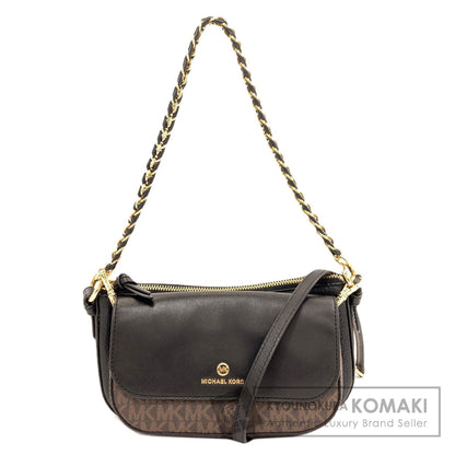 Michael Kors JET SET CHARM 4 in 1 Pouch 2WAY Handbag Leather Ladies [Used]