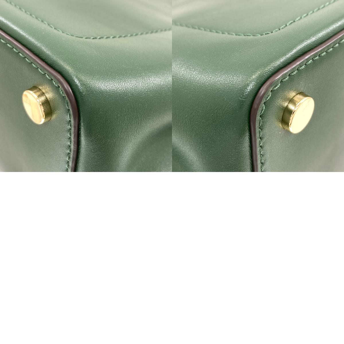 Michael Kors Belted Satchel Padlock 2WAY Handbag Leather Ladies [Used]