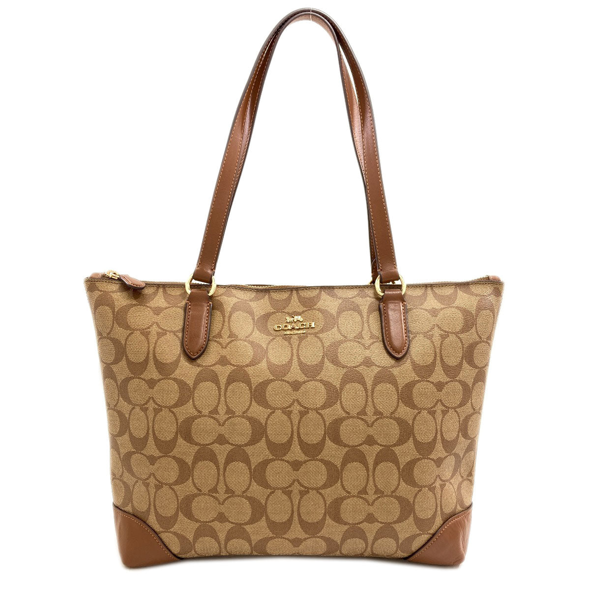 COACH F29208 Signature Tote Bag PVC Ladies [Used]
