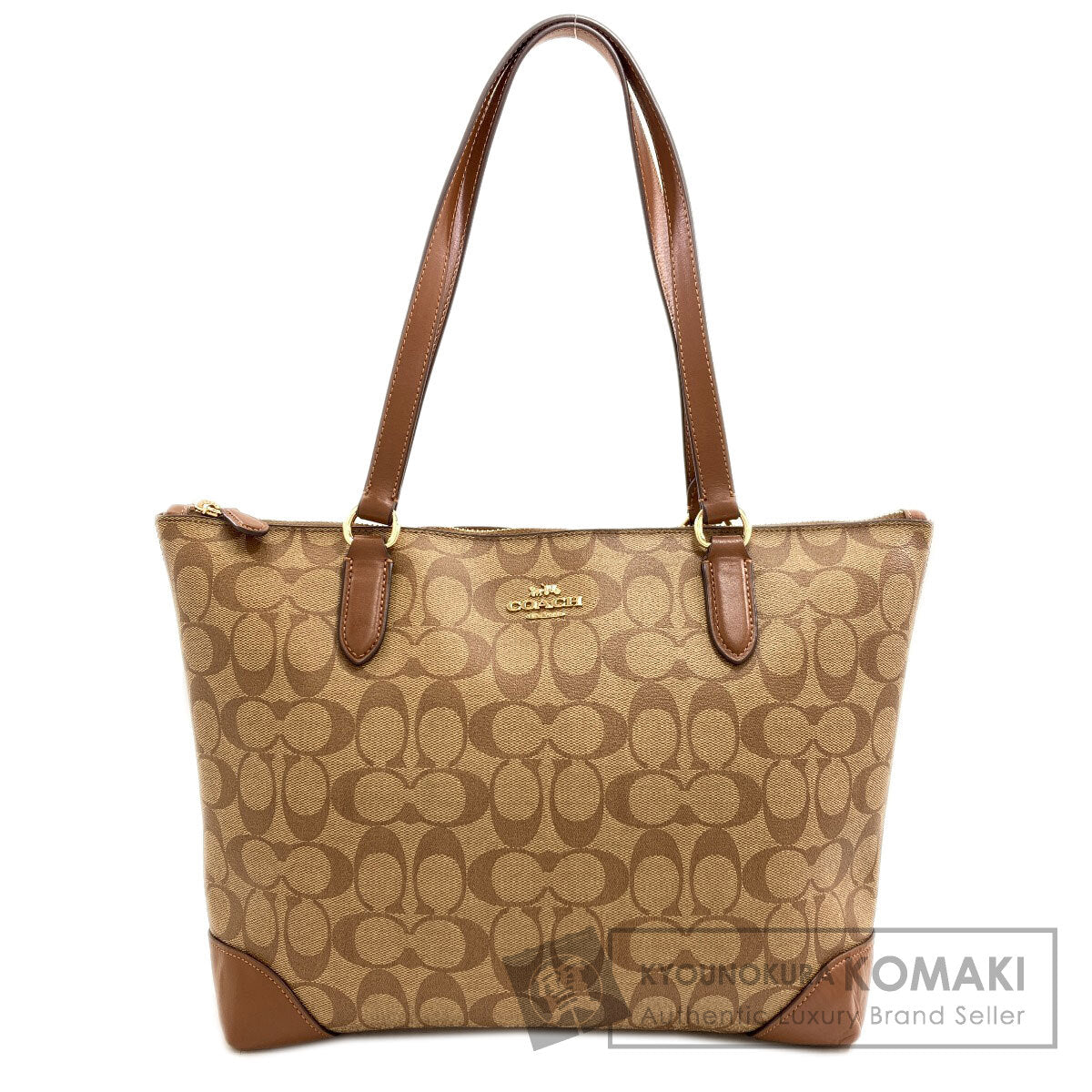 COACH F29208 Signature Tote Bag PVC Ladies [Used]