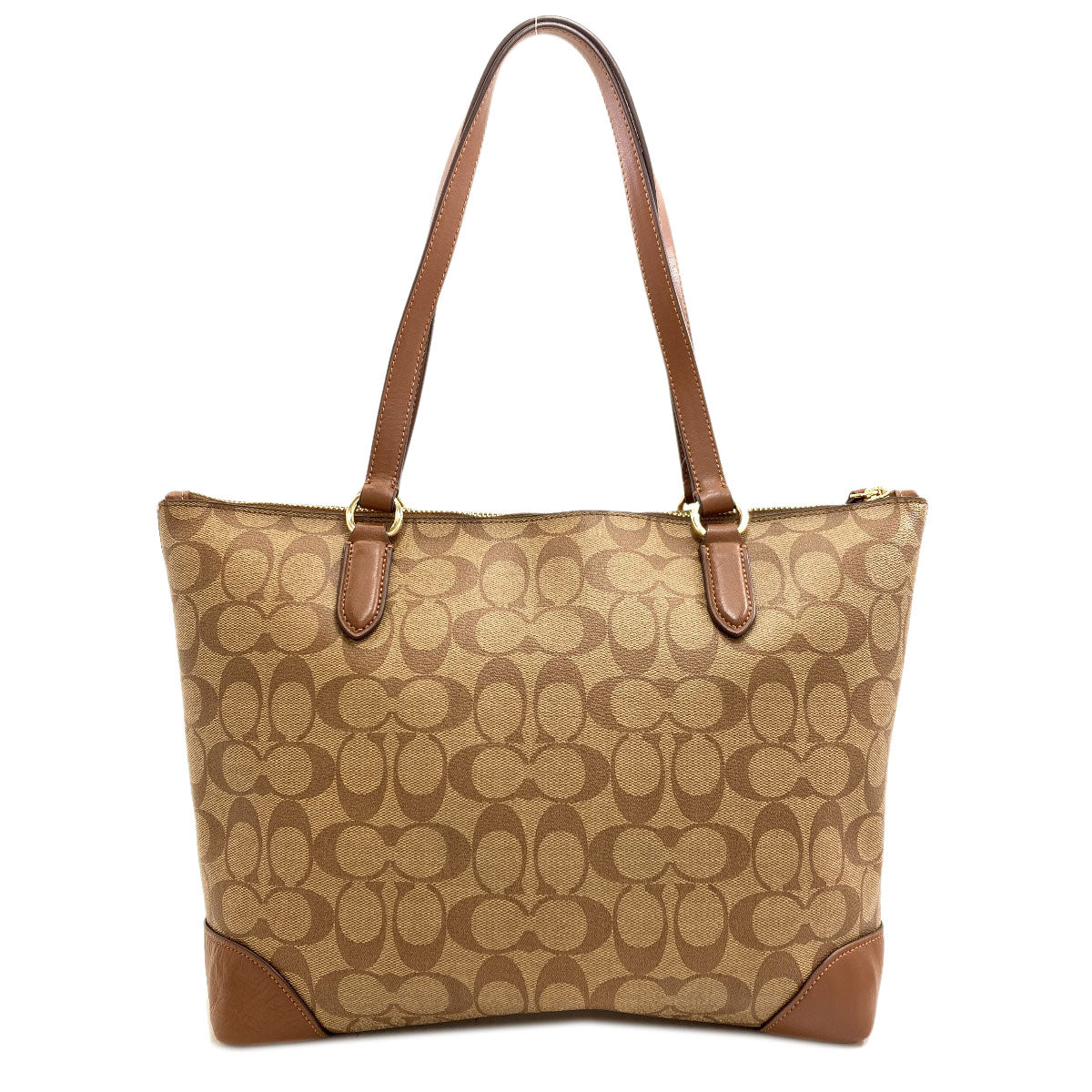 COACH F29208 Signature Tote Bag PVC Ladies [Used]