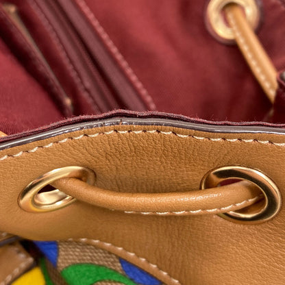 COACH C4097 Rainbow Backpack Â· Daypack PVC Ladies [Used]
