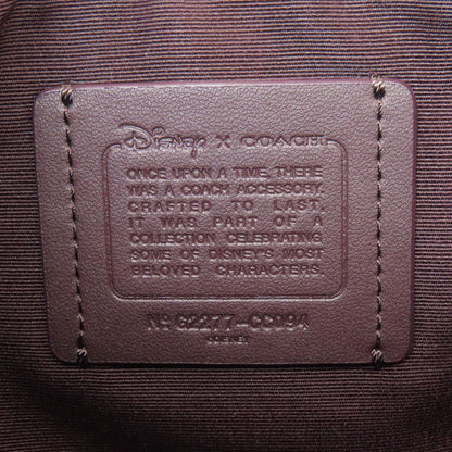 COACH CC094 Disney collaboration Holden signature patch Shoulder Bag Leather Ladies [Used]