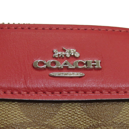 COACH F73670 Pac-Man Collaboration Signature 2-Way Bag Handbag PVC Ladies [Used]