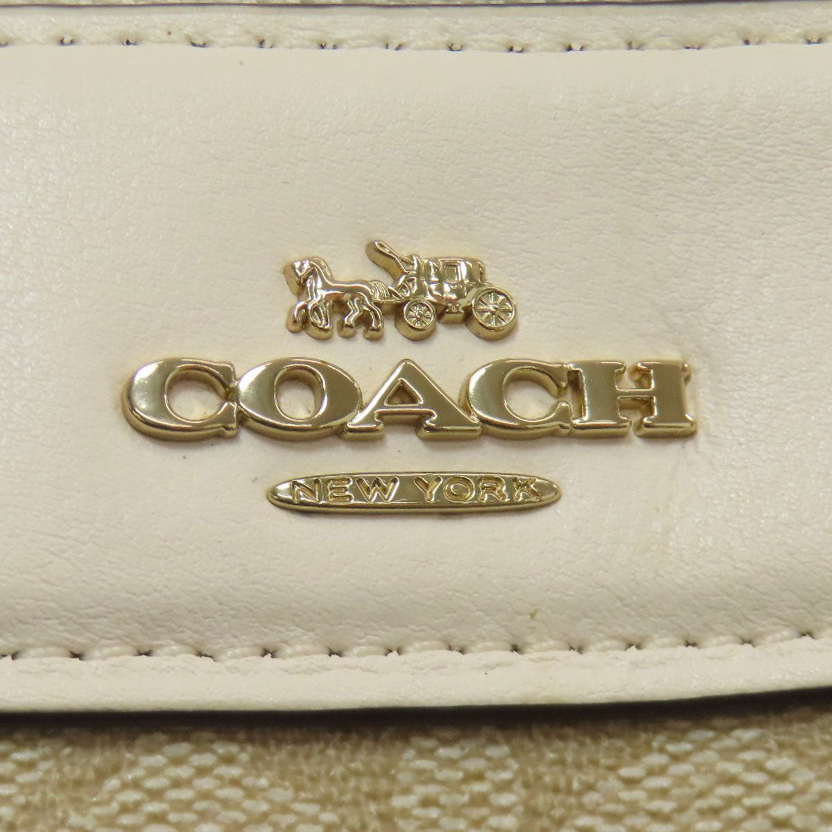 COACH F32203 Signature 2WAY Handbag PVC Ladies [Used]