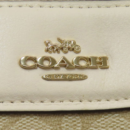 COACH F32203 Signature 2WAY Handbag PVC Ladies [Used]