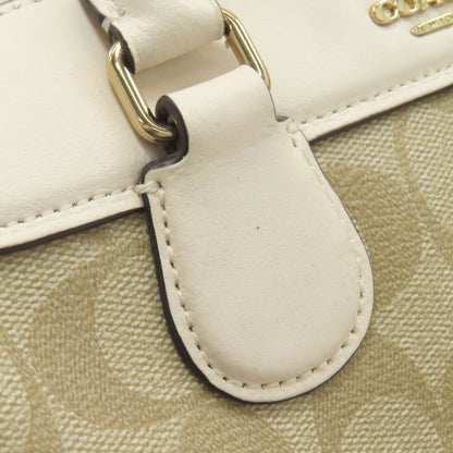 COACH F32203 Signature 2WAY Handbag PVC Ladies [Used]