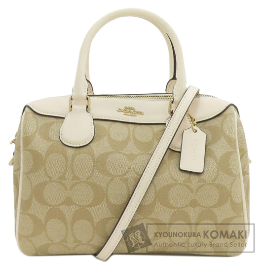 COACH F32203 Signature 2WAY Handbag PVC Ladies [Used]