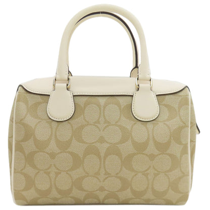 COACH F32203 Signature 2WAY Handbag PVC Ladies [Used]