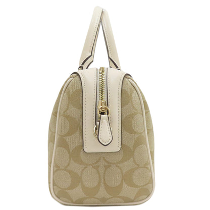 COACH F32203 Signature 2WAY Handbag PVC Ladies [Used]