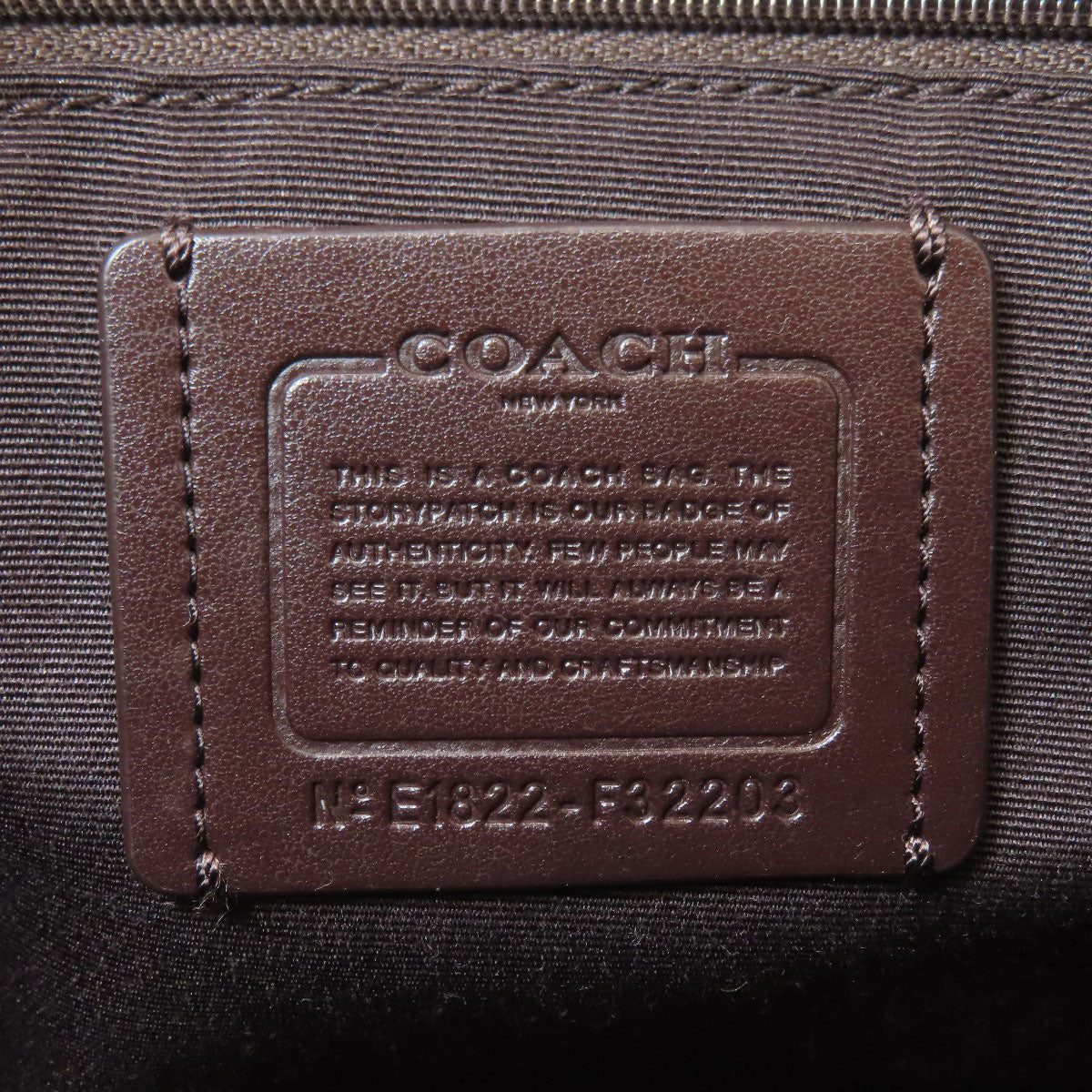 COACH F32203 Signature 2WAY Handbag PVC Ladies [Used]