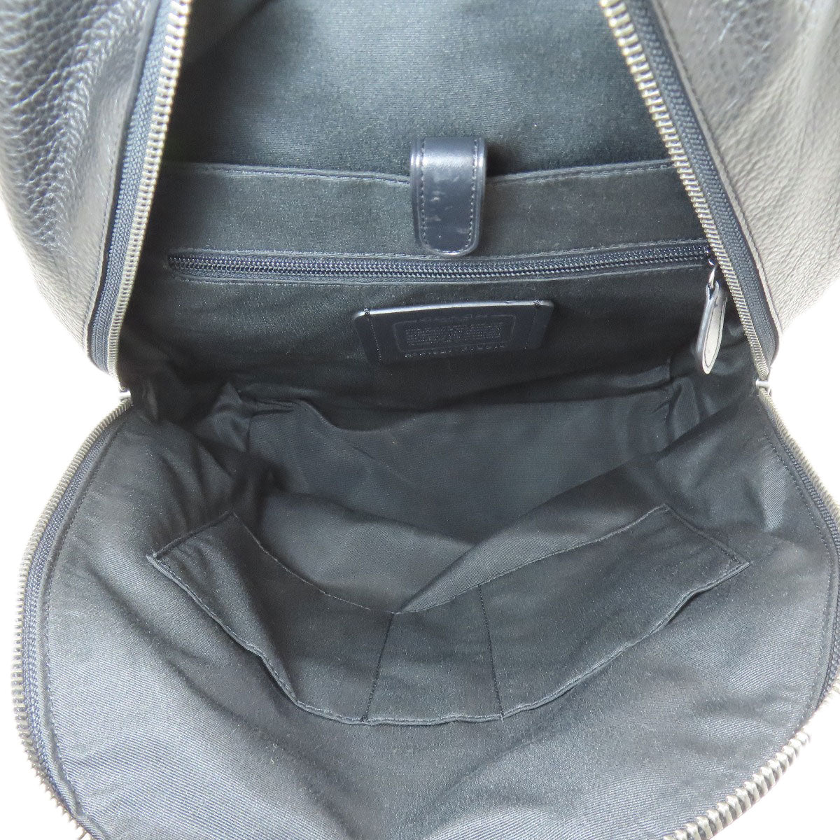 COACH F72510 logo Backpack Â· Daypack Leather Ladies [Used]