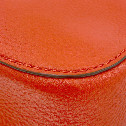 Tory Burch logo Shoulder Bag Leather Ladies [Used]