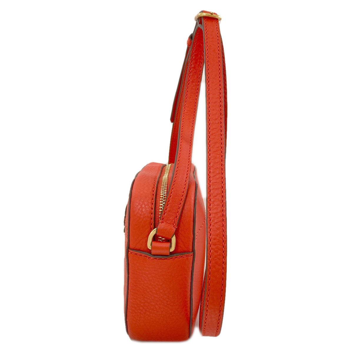 Tory Burch logo Shoulder Bag Leather Ladies [Used]