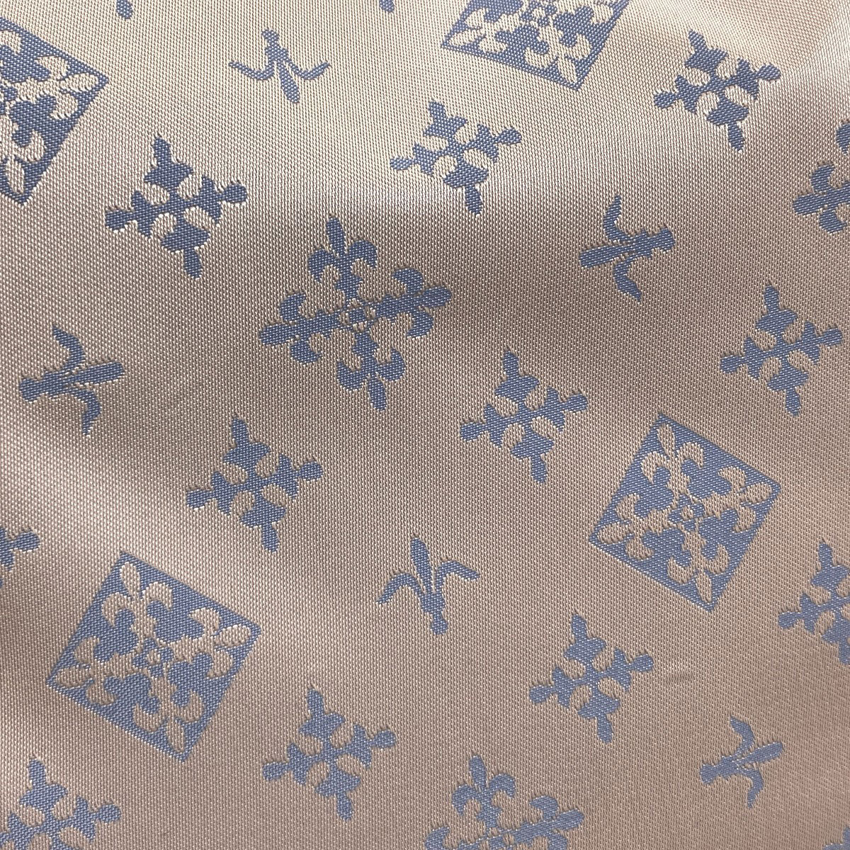 russet Reversible fleur-de-lis Tote Bag Nylon Ladies [Used]