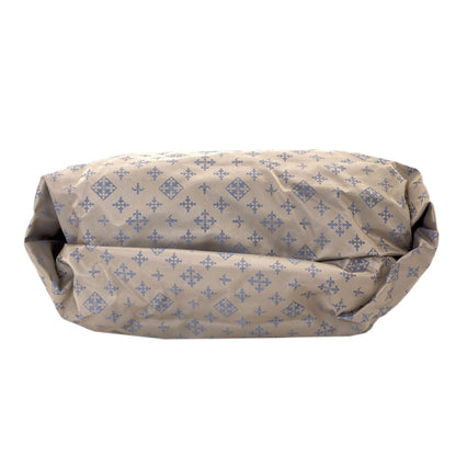 russet Reversible fleur-de-lis Tote Bag Nylon Ladies [Used]