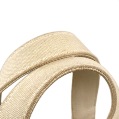 CHANEL Chocolate Bar GoldHardware Handbag Canvas Ladies [Used]