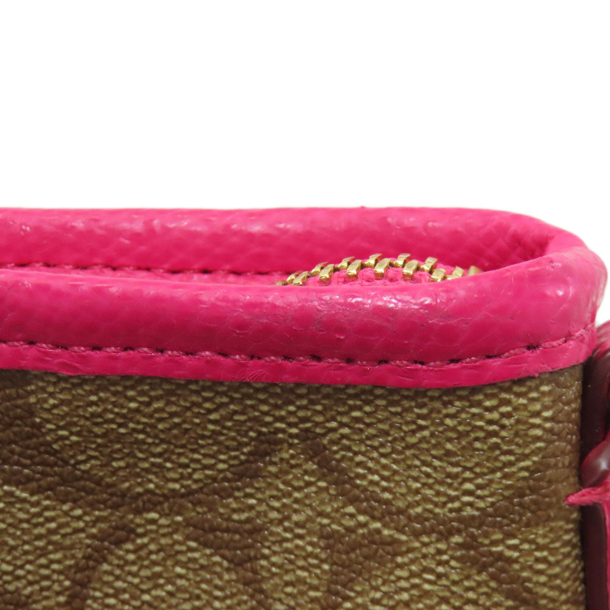 COACH F34938 Signature Shoulder Bag PVC Ladies [Used]