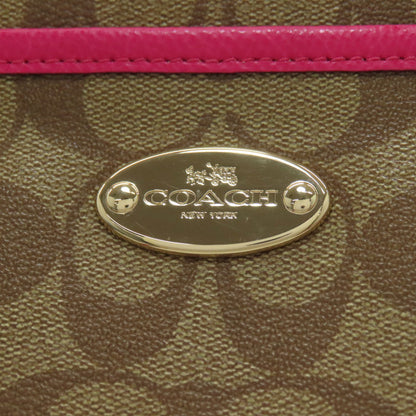 COACH F34938 Signature Shoulder Bag PVC Ladies [Used]