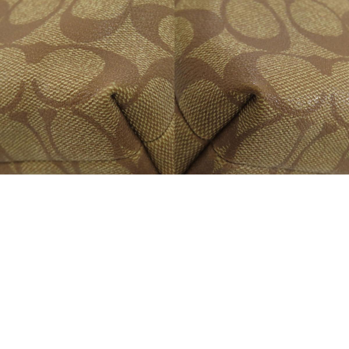COACH F34938 Signature Shoulder Bag PVC Ladies [Used]