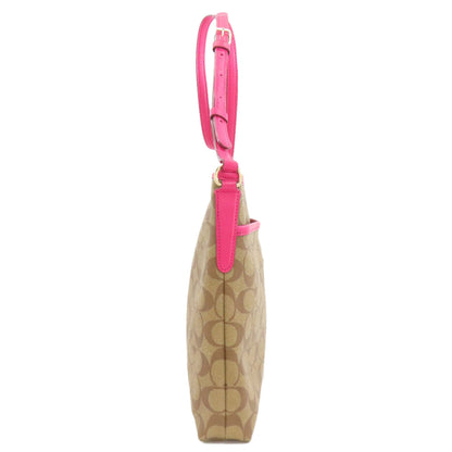 COACH F34938 Signature Shoulder Bag PVC Ladies [Used]