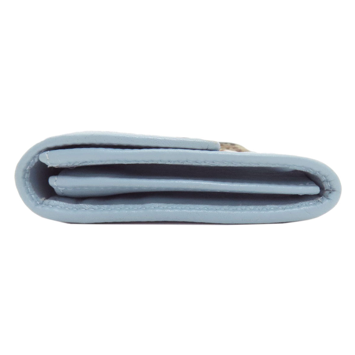 FENDI Zucchinopattern Long wallet (with coin pocket) Canvas Ladies [Used]
