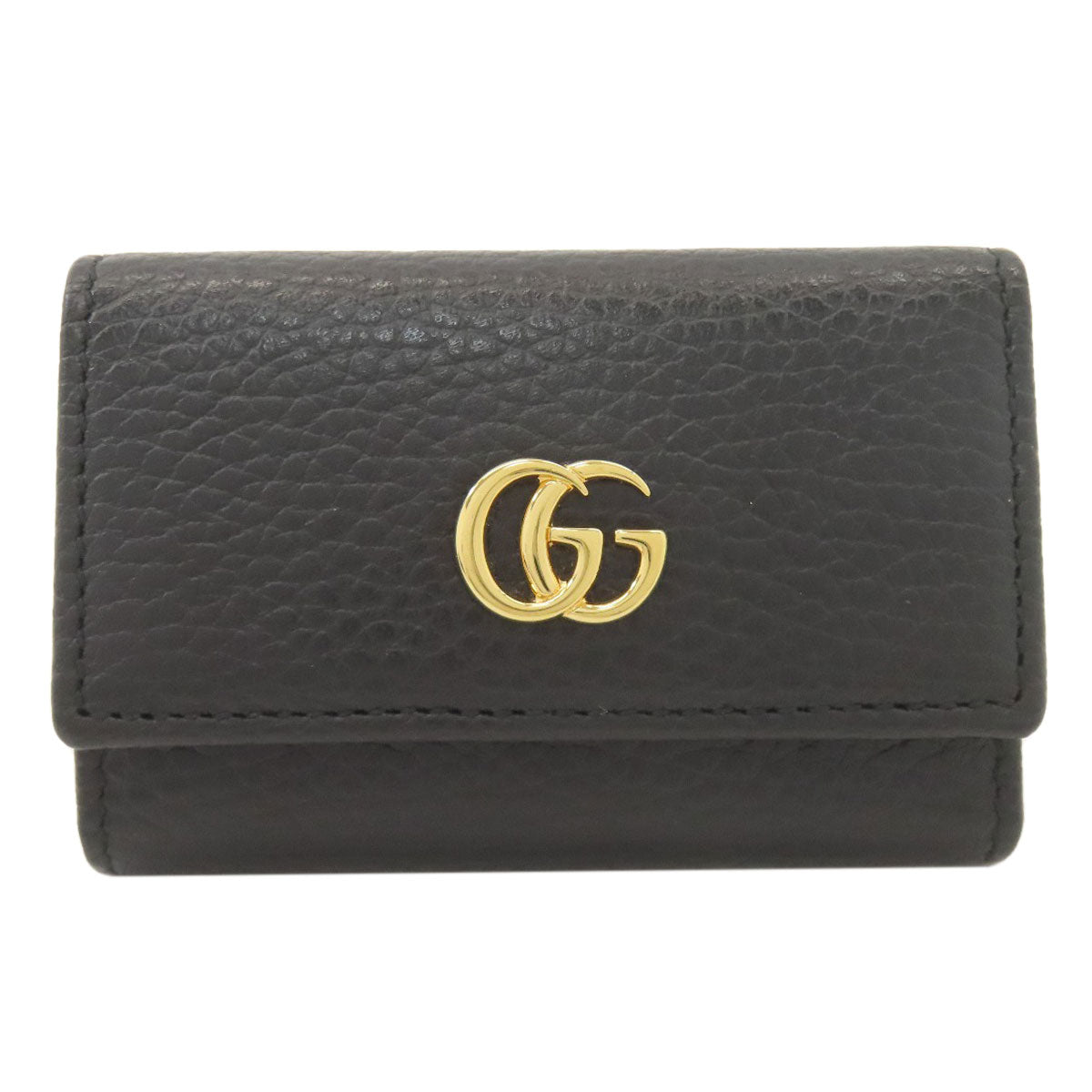 GUCCI 456118 Double G key holder Leather Ladies [Used]
