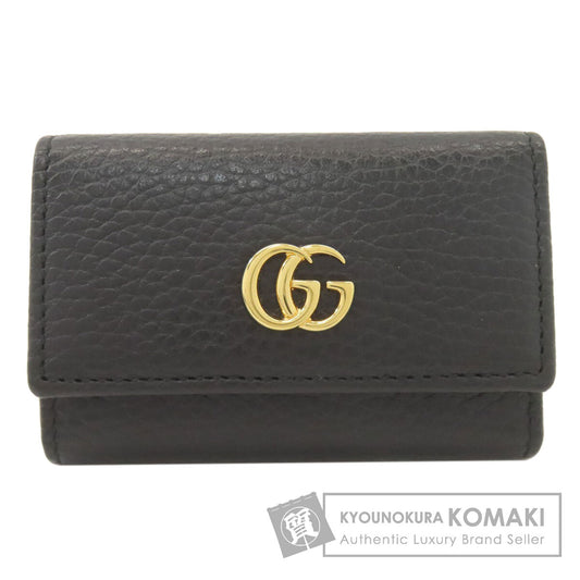 GUCCI 456118 Double G key holder Leather Ladies [Used]