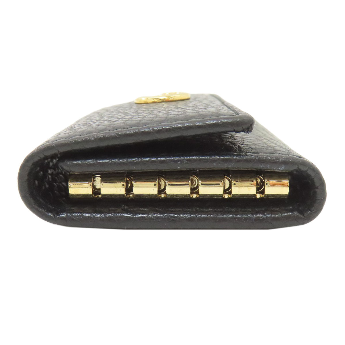 GUCCI 456118 Double G key holder Leather Ladies [Used]
