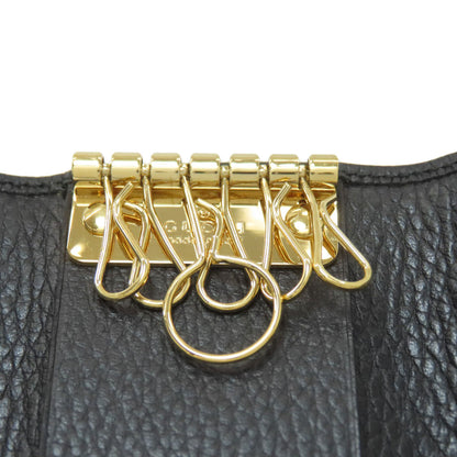 GUCCI 456118 Double G key holder Leather Ladies [Used]