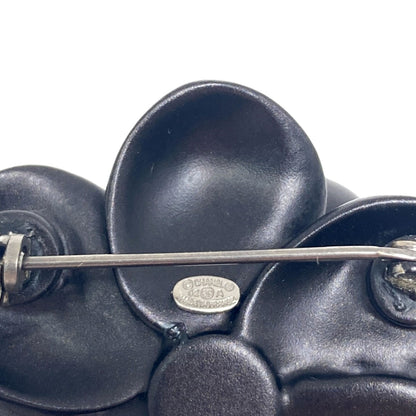 CHANEL COCO Mark Flower motif Brooch Metal Ladies [Used]