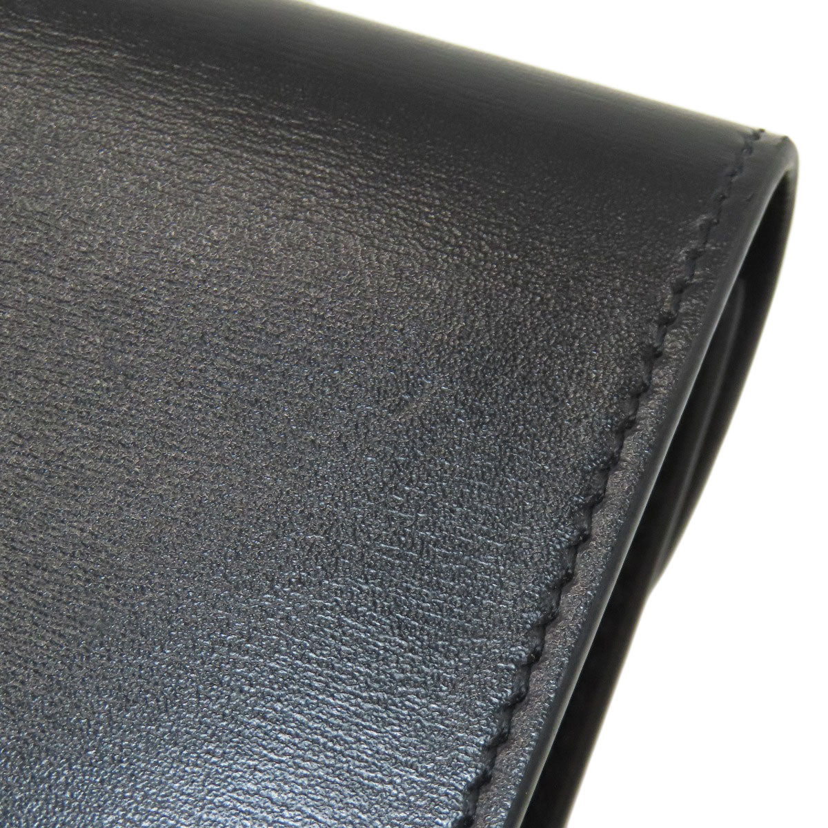 CELINE Triomphe Flap Tri-fold wallet (with Coin Pocket) Leather Ladies [Used]
