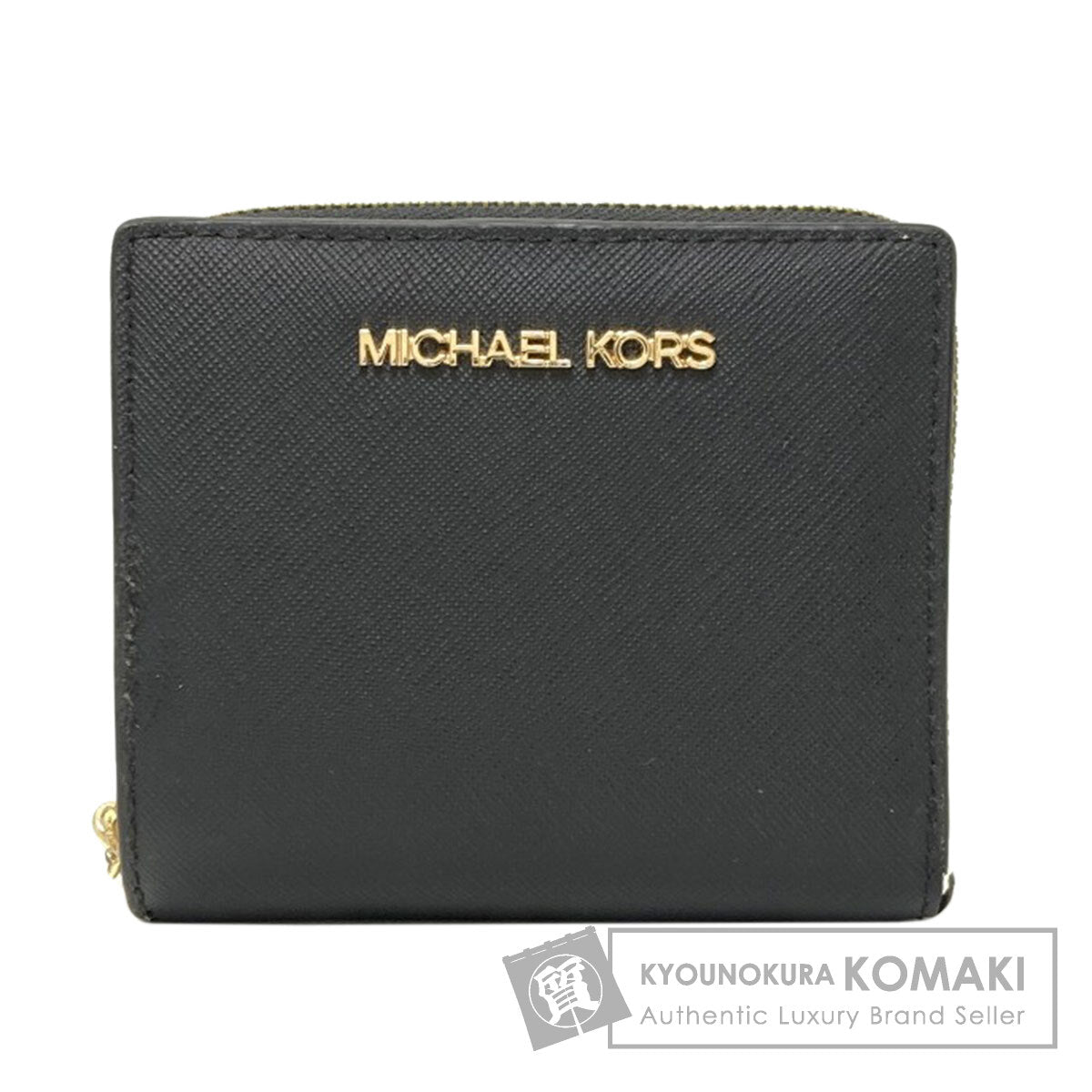 Michael Kors logo Bifold Wallet with Coin Pocket PVC Ladies [Used]