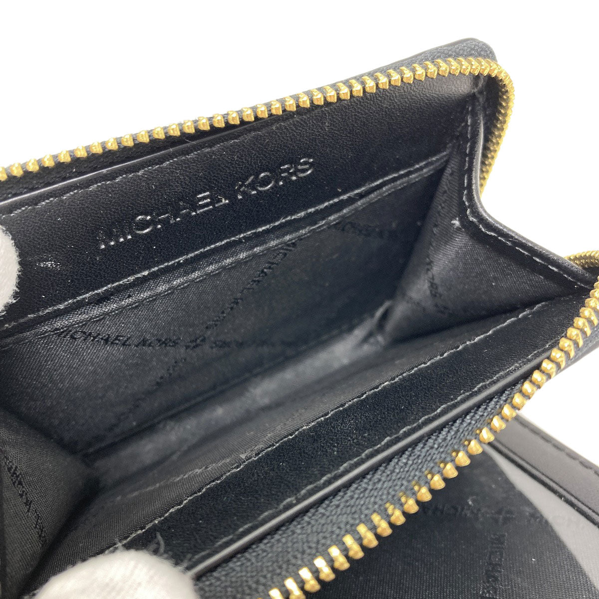 Michael Kors logo Bifold Wallet with Coin Pocket PVC Ladies [Used]
