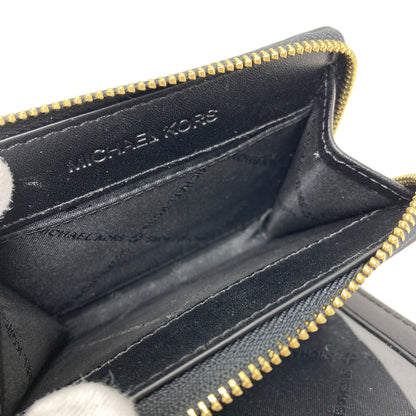 Michael Kors logo Bifold Wallet with Coin Pocket PVC Ladies [Used]