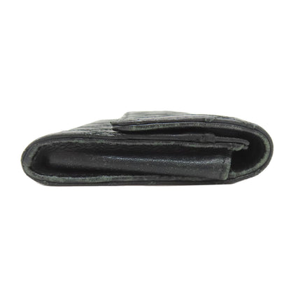 CHANEL Matelasse COCO Mark Card Case Leather Ladies [Used]