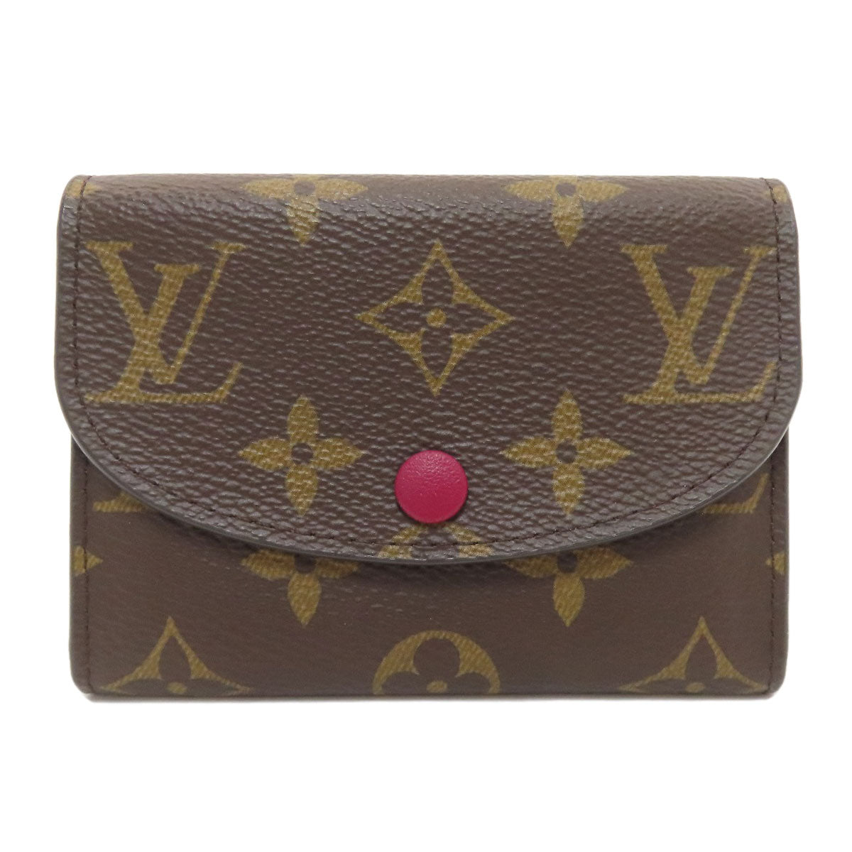 LOUIS VUITTON M41939 Portomonet Rosali Bifold Wallet with Coin Pocket Monogram canvas Ladies [Used]