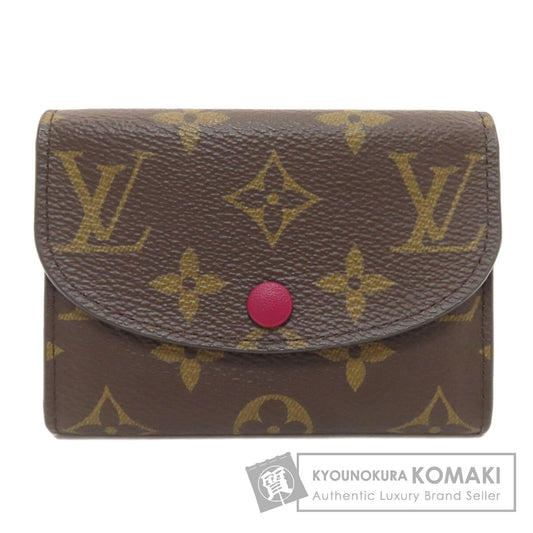LOUIS VUITTON M41939 Portomonet Rosali Bifold Wallet with Coin Pocket Monogram canvas Ladies [Used]