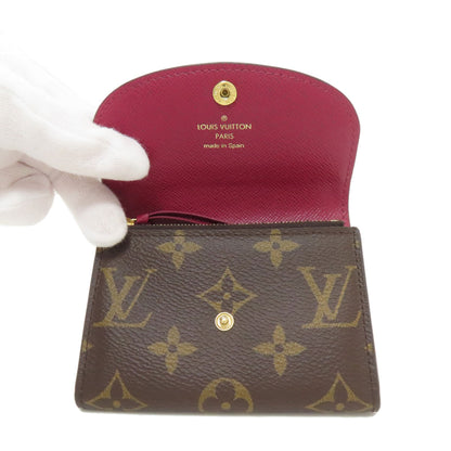 LOUIS VUITTON M41939 Portomonet Rosali Bifold Wallet with Coin Pocket Monogram canvas Ladies [Used]