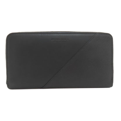 BOTTEGA VENETA Embossed finish, simple design Long wallet (with coin pocket) Leather Ladies [Used]