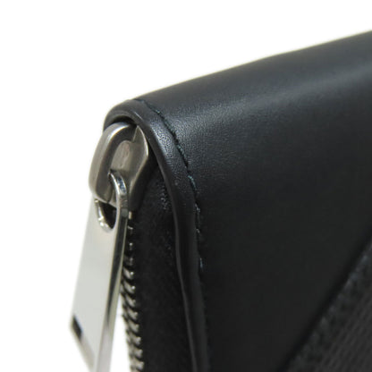 BOTTEGA VENETA Embossed finish, simple design Long wallet (with coin pocket) Leather Ladies [Used]