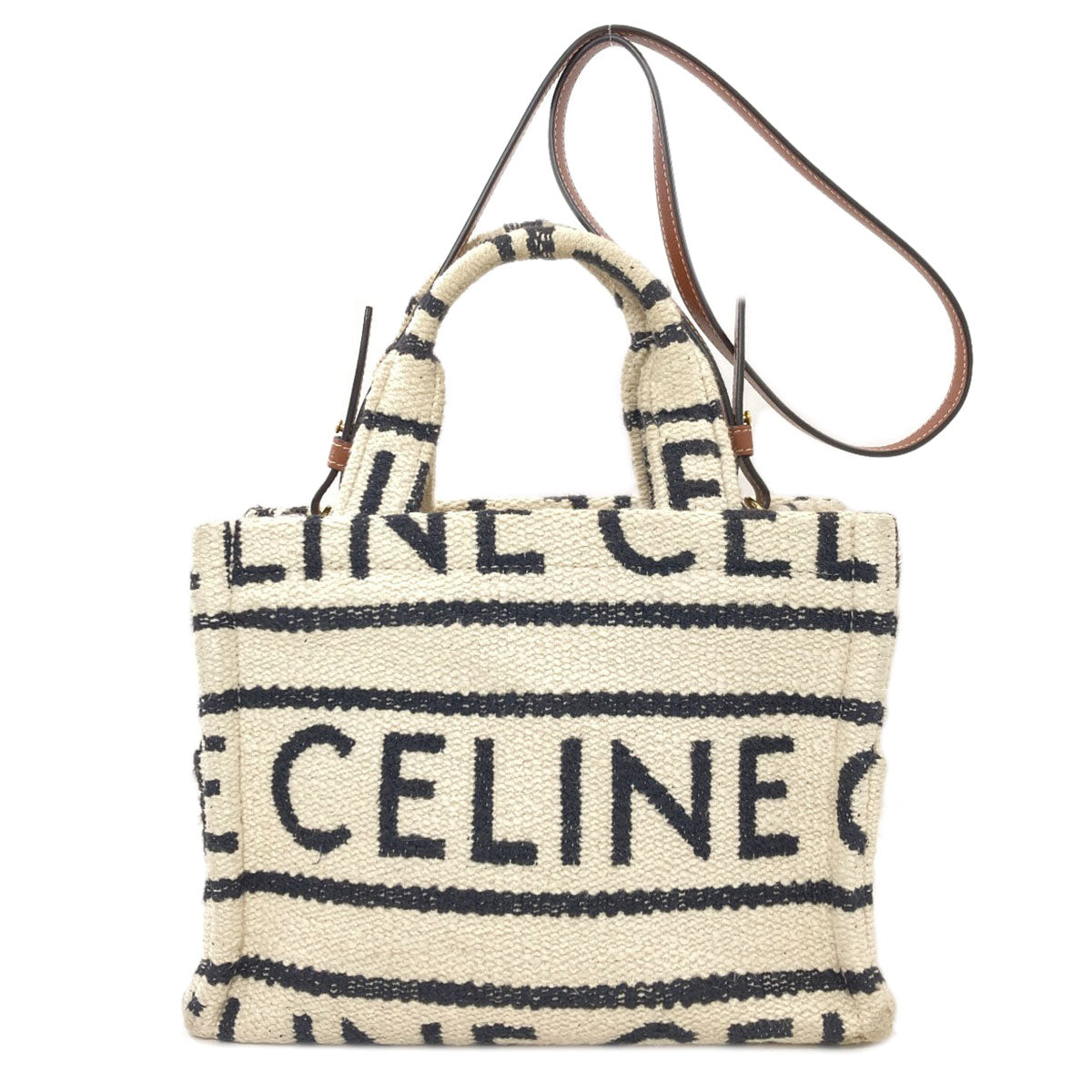 CELINE Small Cover Thais 2WAY Handbag Canvas Ladies [Used]