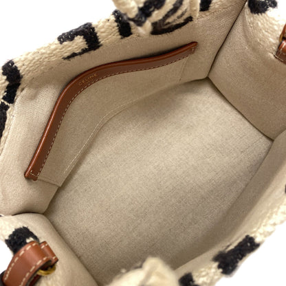 CELINE Small Cover Thais 2WAY Handbag Canvas Ladies [Used]
