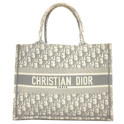 CHRISTIAN DIOR Book tote Tote Bag Canvas Ladies [Used]