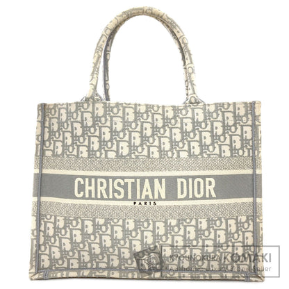 CHRISTIAN DIOR Book tote Tote Bag Canvas Ladies [Used]