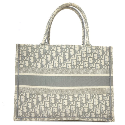 CHRISTIAN DIOR Book tote Tote Bag Canvas Ladies [Used]