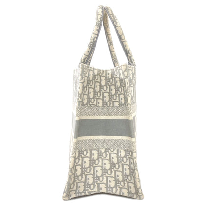 CHRISTIAN DIOR Book tote Tote Bag Canvas Ladies [Used]