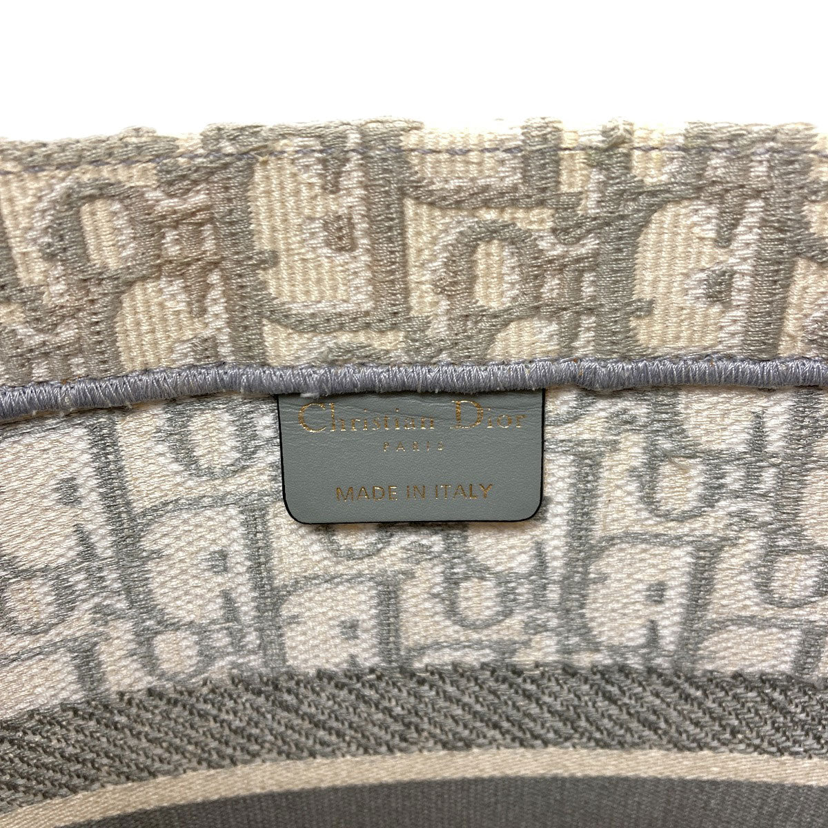 CHRISTIAN DIOR Book tote Tote Bag Canvas Ladies [Used]